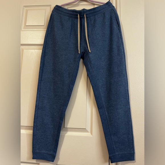Banana Republic Elastic Waist Sweatpants In Blue Men’s Size Large - Picture 1 of 11